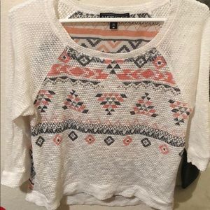 💥💥💥💥SALE: Sheer, southwest print top💥💥💥💥